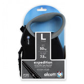 Alcott Retractable Leash - 7.5m, in Black